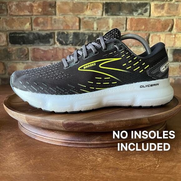 Brooks Glycerin 20 Running Sneakers Women's 10 D Gray Low Top Comfort Shoes - Picture 1 of 16